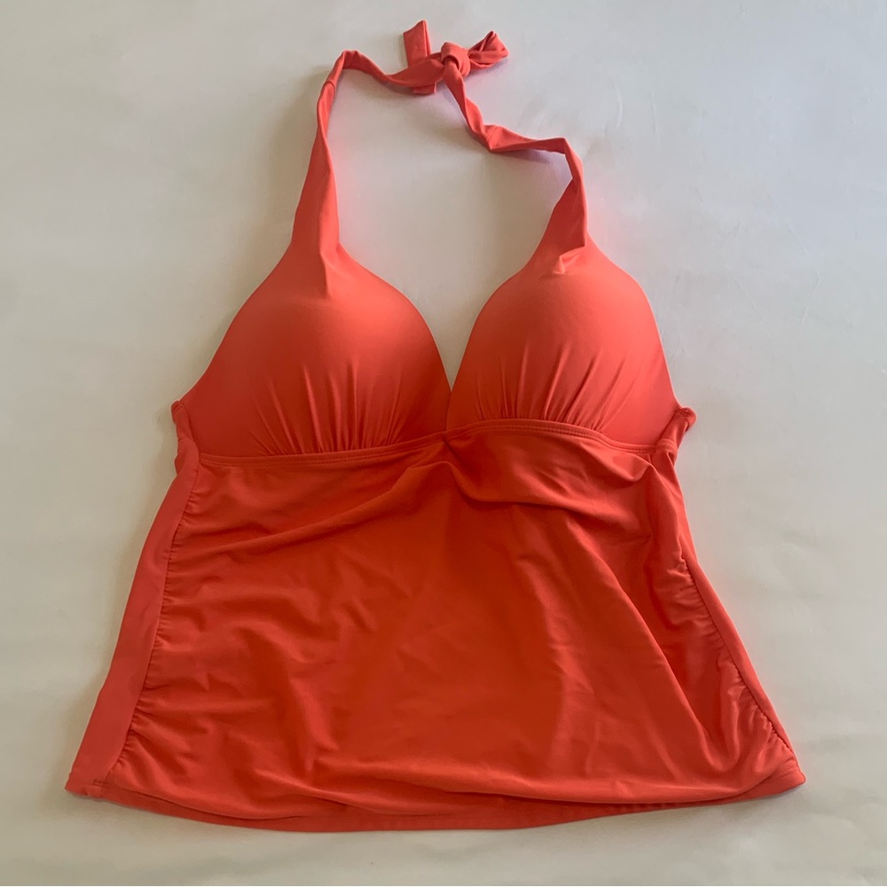 Catalina Women's Swim Top in Coral